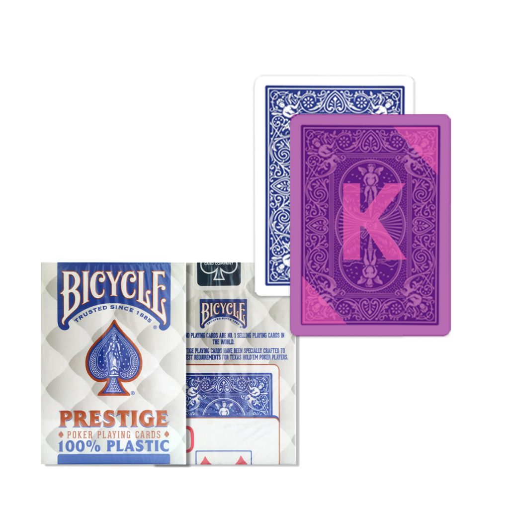 Bicycle Playing Cards Bicycle Prestige Black Playing Cards - 100% Plastic Waterproof Deck With Air Cushion Finish Premium Card Deck